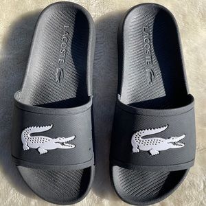 Lacoste Croco Slides
